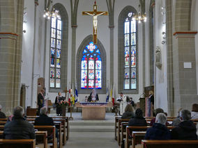 Ökumenischer Gottesdienst in St. Crescentius anlässlich des 3. Ökumenischen Kirchentags (Foto: Karl-Franz Thiede)